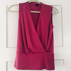 Ann Taylor pink sleeveless top